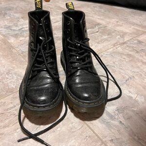 Dr marten luana glitter boots